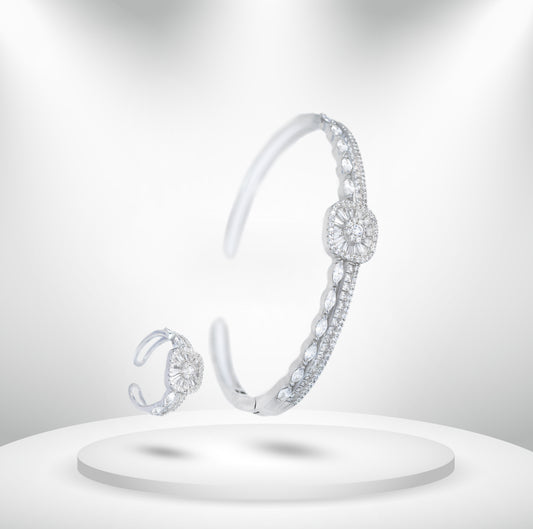 Diamond Titanium Bracelet