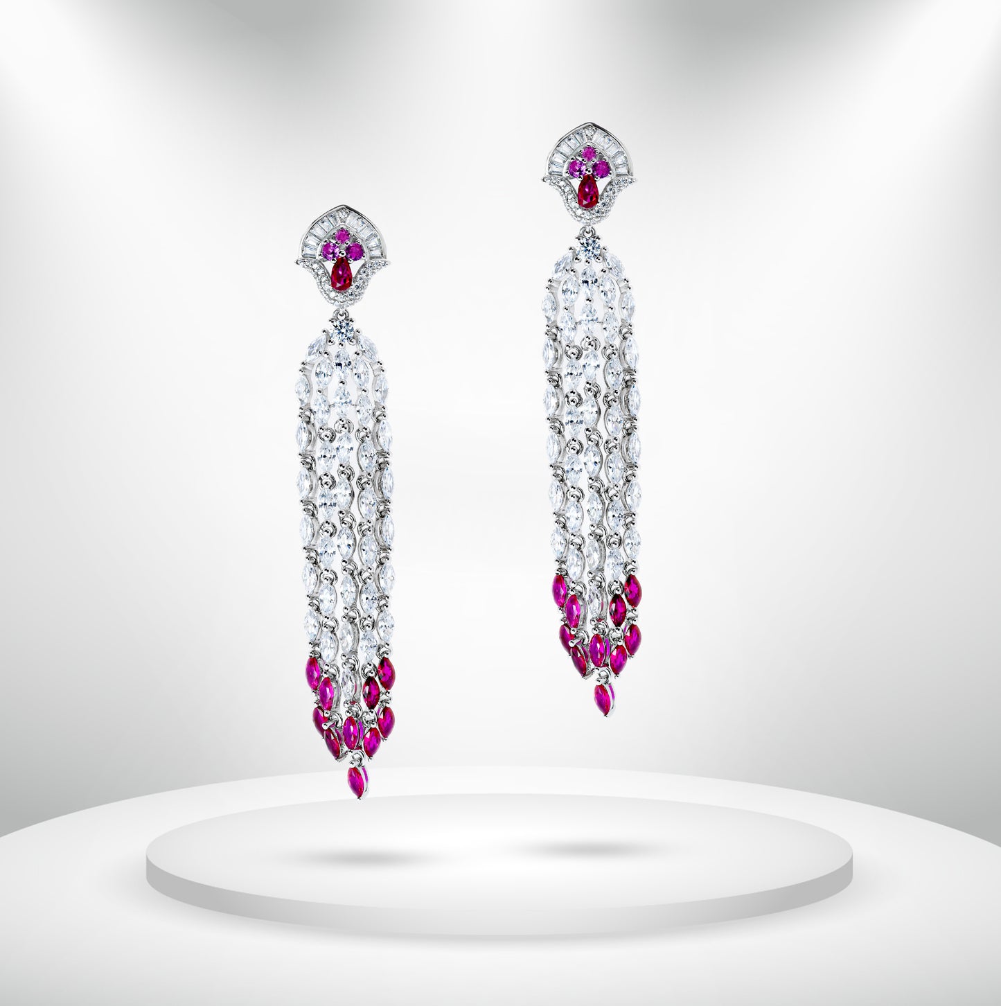 Diamond Titanium Earring