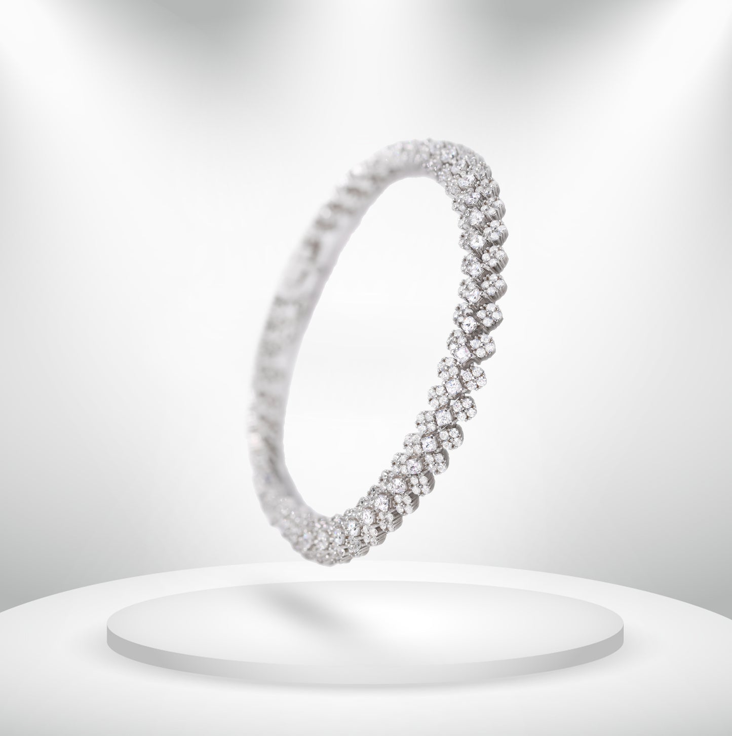 Diamond Titanium Bracelet