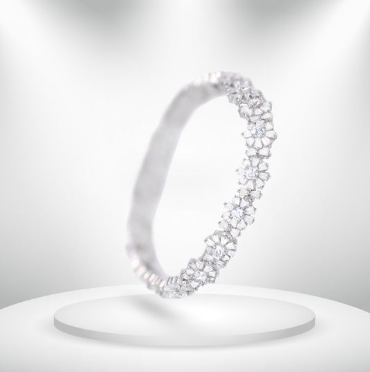 Diamond Titanium Bracelet