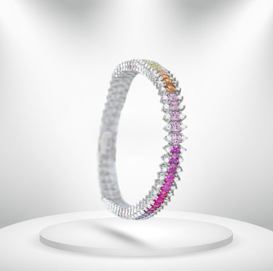 Diamond Titanium Bracelet