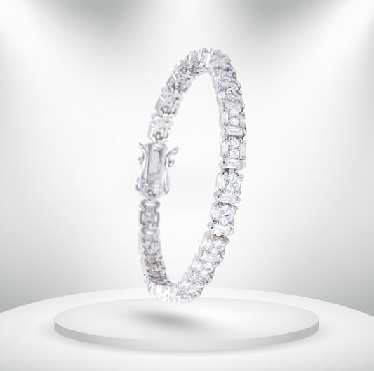 Diamond Titanium Bracelet