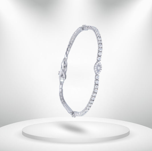 Diamond Titanium Bracelet