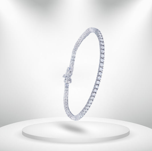 Diamond Titanium Bracelet