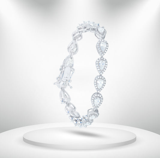 Diamond Titanium Bracelet