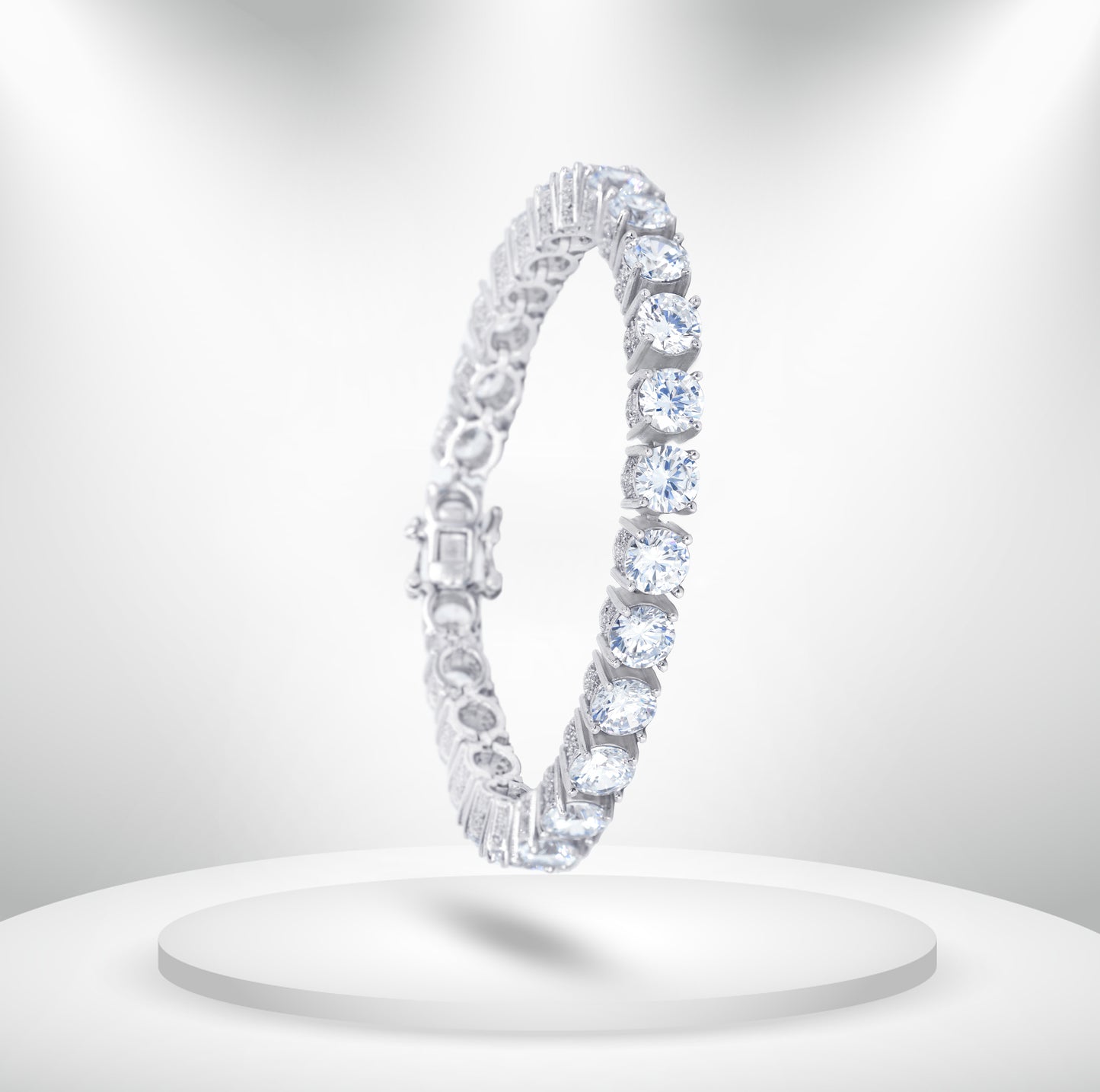 Diamond Titanium Bracelet